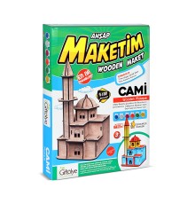 GİFTÖLYE 3D BÜYÜK KUTULU MAKET CAMİ