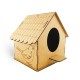 GİFTÖLYE 3D BOYANABİLİR MAKET BÜYÜK KUŞ EVİ