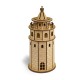 GİFTÖLYE 3D BOYANABİLİR MAKET GALATA KULESİ