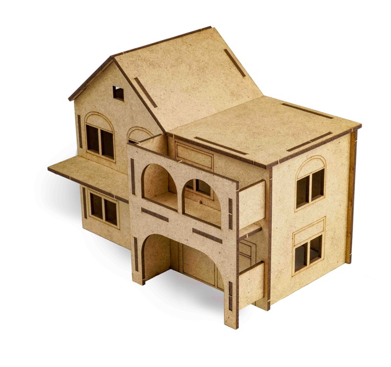 GİFTÖLYE 3D BOYANABİLİR MAKET KONAK