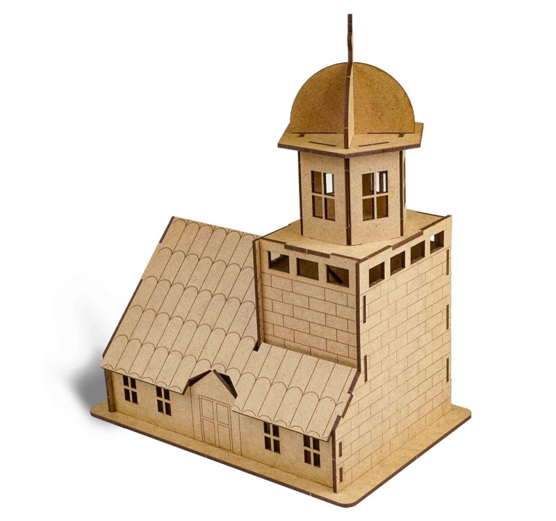 GİFTÖLYE 3D BOYANABİLİR MAKET KIZ KULESİ