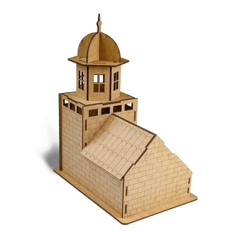 GİFTÖLYE 3D BOYANABİLİR MAKET KIZ KULESİ