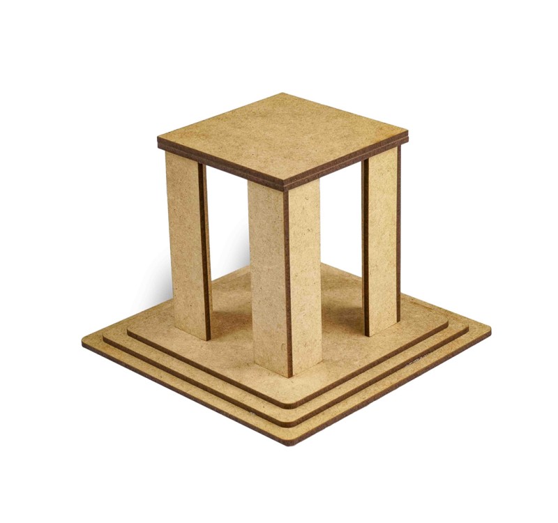 GİFTÖLYE 3D BOYANABİLİR MAKET ŞEHİTLİK