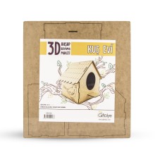 GİFTÖLYE 3D BOYANABİLİR MAKET BÜYÜK KUŞ EVİ