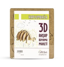 GİFTÖLYE 3D BOYANABİLİR MAKET KAPLUMBAĞA