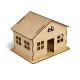 GİFTÖLYE 3D BOYANABİLİR MAKET SADE EV