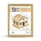 GİFTÖLYE 3D BOYANABİLİR MAKET SADE EV
